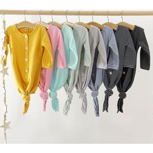 Pudcoco Newborn Infant Baby Boy Girl Sleep Bag Kids Long Sleeve Autumn Spring Soild Sleepwear Sleeping Bag Outfits