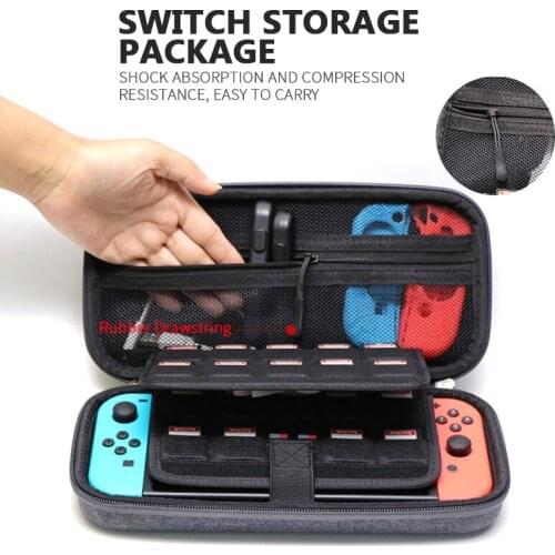 2021 New Light Game Console Protective Cover NS Storage Bag Portable Storage Box Hard Shell Dustproof For N'intendo switch
