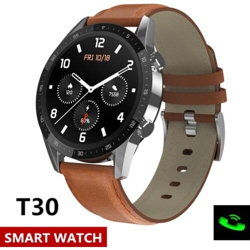 T30 smart watch Bluetooth call watch fitness tracker definition dial heart rate blood pressure blood pressure sleep monitoring