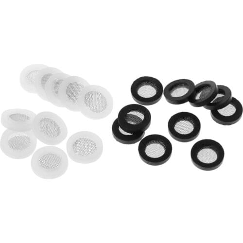 10pcs O Ring Rubber Gaskets With Net Hose Seal Washers For Shower Head Inlet Pipe L4MF