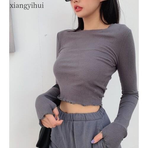 Женские футболки с коротким рукавом Xiangyihui China At AliExpress