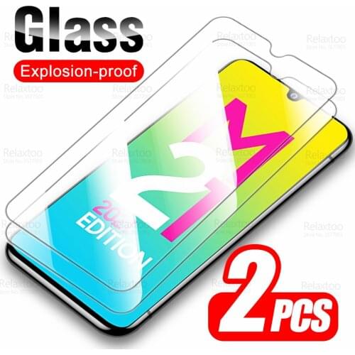 2pcs Protective Glass For Samsung Galaxy M21 2021 Screen Protector Sumsung M 21 21M 6.4" Tempered Glass Safety Cover Phone Film