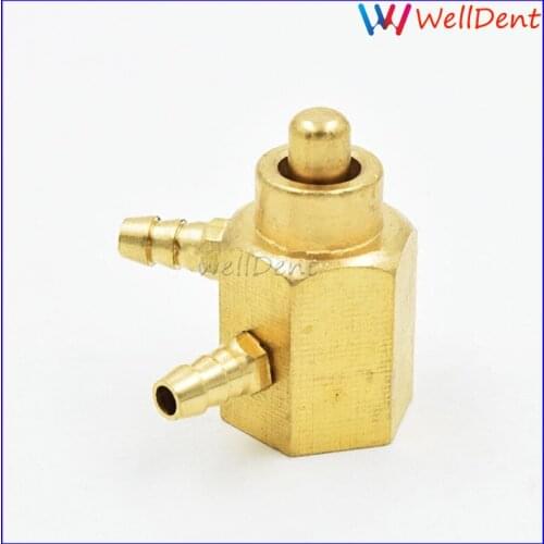 Dental foot valve dental Chair Unit 2 Holes Circular Pedal Switch Valve foot control switch valve 3mm Connectors