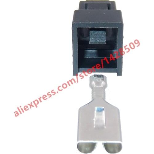 5 Sets 1 Pin Automobile Cable Wire Unsealed Connector With Terminal 7.8 Series Large Current Plastic Socket