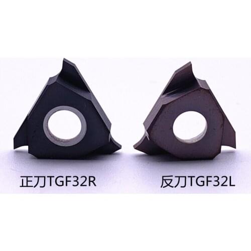 10pcs TGF32R/L 140/150/160/180/190/200/215/220/250/260/280/300mm TGF32R Carbide turning insert,Cutting Blade for Grooving Holder