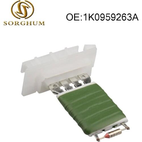 1K0959263A Fit For Audi A3 S3 For VW Jetta For Passat 1K0959263 Heater Blower Motor Resistor