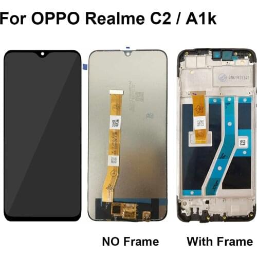 6.1" For OPPO Realme C2 RMX1941 RMX1945 A1K LCD Display Touch Screen Digitizer Assembly Replacement Parts