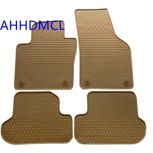 Car Rubber Mats Floor Mats Anti Slip Mat Carpet Feet Pads For Beetle 2012 2013 2014 2015 2016 2017 Left Hand Drive