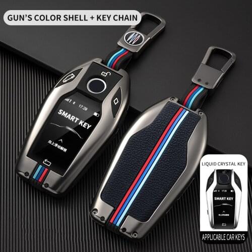 Zinc Alloy Car Key Case Cover Key Bag for BMW 5 7 series G11 G12 G30 G31 G32 i8 I12 I15 G01 X3 G02 X4 G05 X5 G07 X7 Accessories