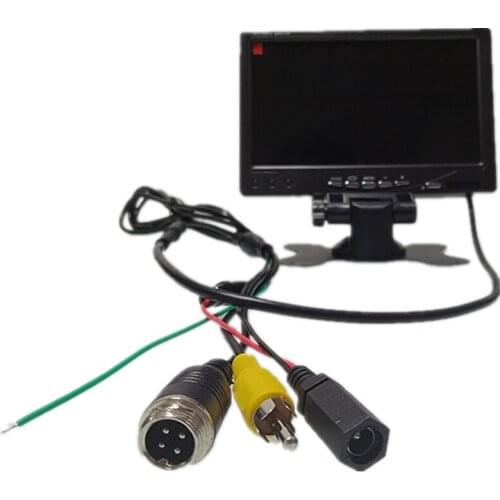 Full HD 800*480 best resolution tft lcd color monitor video player 7 inches used in auto