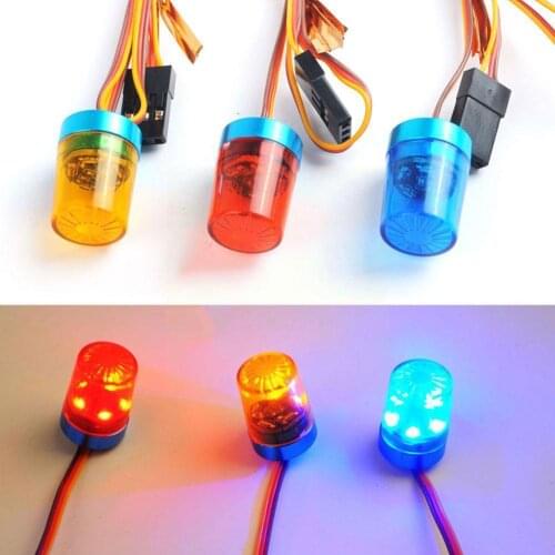 AX-511 RC Circular Ultra Bright RC Car LED Light strobing-blasting Flashing Light Multi-function Rotating fast-slow Mode Z4P2