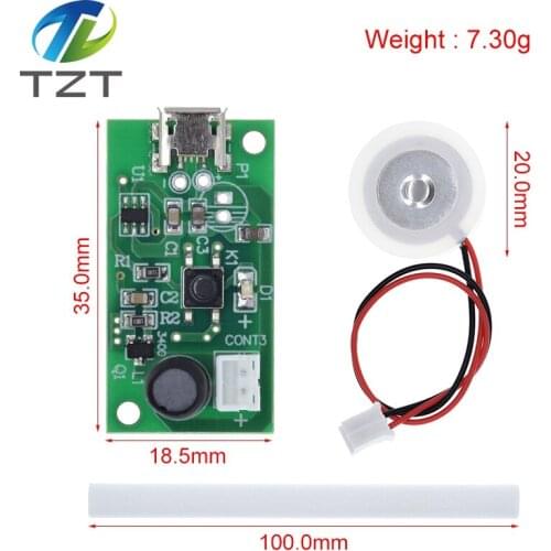 USB Mini Humidifier DIY Kits Mist Maker and Driver Circuit Board Fogger Atomization Film Atomizer Sheet Mini Oscillating