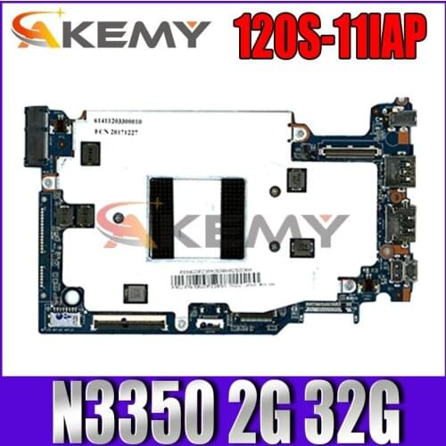 New P/N:431203323050 , for Lenovo ideapad 120S-11IAP notebook Motherboard , 5B20P23755 ( with N3350 CPU 2G RAM 32G SSD ) Test OK
