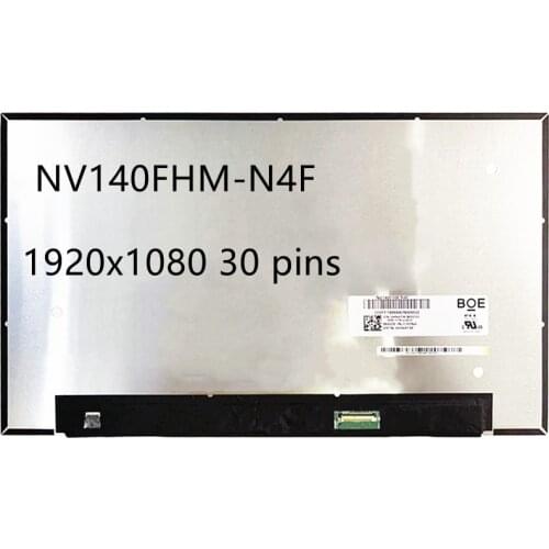 NV140FHM-N4F LAPTOP LCD LED SCREE PANEL 1920*1080 30PINS FDH IPS DISPLAY MATRIX REPLACEMENT NV140FHM N4F