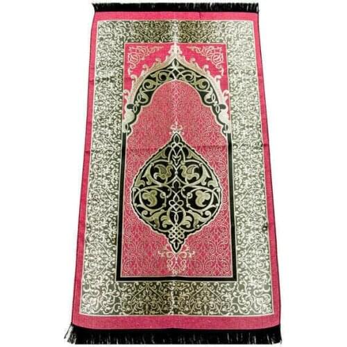 WONDERFUL GIFT PRAYER MUSLIM YOUR AMAZING CARPET Economic Ottoman Taffeta Prayer Rug Mercan FREE SHİPPİNG