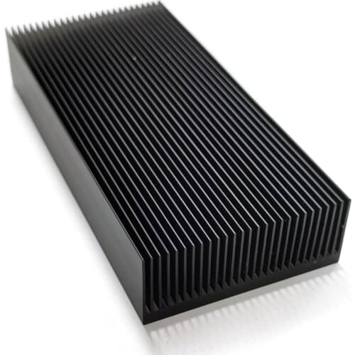 Durable Silver Aluminium Radiating Fin Cooling Heatsink 80X27X150MM for LED Power Transistor Electrical Radiator Chip