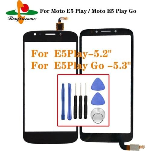 For Motorola Moto E5 Play XT1920 XT1921 Touch Screen Digitizer Panel For Moto E5 Play Go LCD Front Glass Sensor Replacement