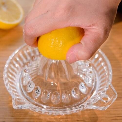 Glass Manual Juicer Citrus Fruit Juicer Kitchen Orange Lime Lemon Squeezer Fruit Press Juice Machine Fruit Extractor M68E