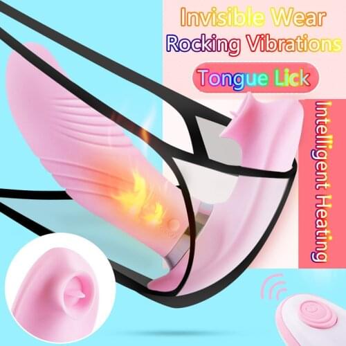 G-spot Penis Vibrator Strapon sex toy Wireless Remote Control Swing Clitoris Sucker Stimulator Vibrating Panties Women Toys