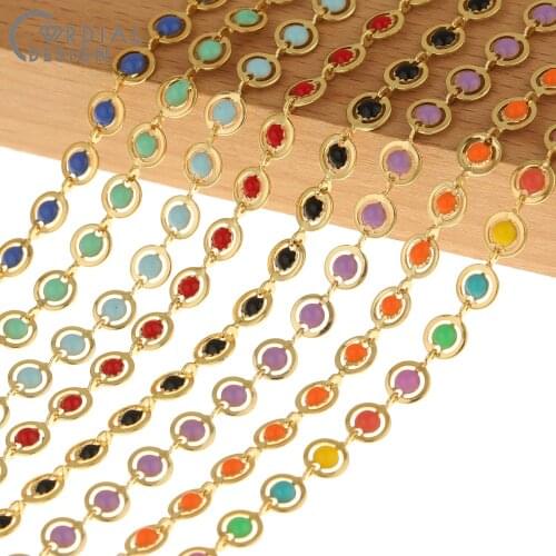 Cordial Design Jewelry Accessories/Copper Chain For Necklace/Oil Drop Effect/Hand Made/DIY Making/Jewelry Findings & Components