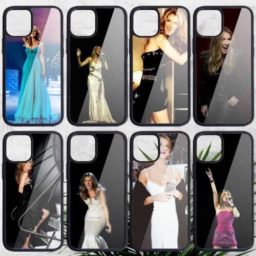 Celine Dion Phone Case PC for iPhone 11 12 pro XS MAX 8 7 6 6S Plus X 5S SE 2020 XR