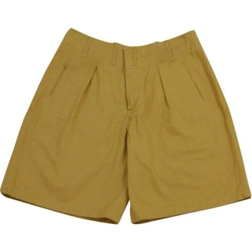 GUTB-010 WWII German DAK/Tropical Afrikakorps Luftwaffe sand short pants