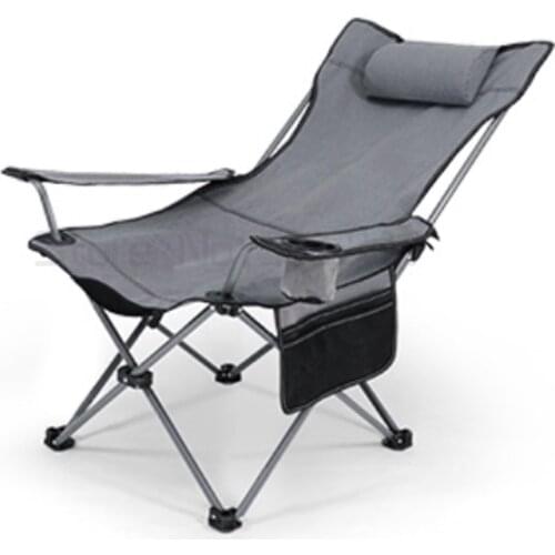 Summer outdoor recliner folding portable leisure couch armchair siesta siesta chair beach chair