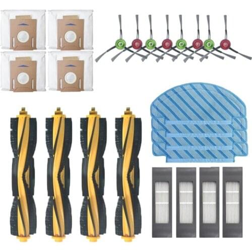HOT！-Main Brush Side Brush Filter Dust Bag for ECOVACS DEEBOT OZMO T8 T8 AIVI Sweeping Robot Vacuum Cleaner
