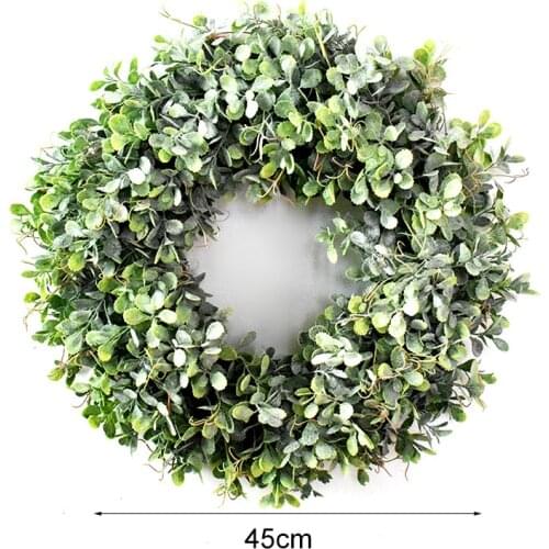 Simulation Garland Door Decoration Simulation Planting Large Shell Grass Wedding Supplies Artificial Wreath Pendant