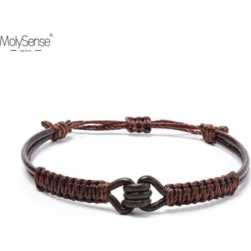 MolySense Leather Bracelets