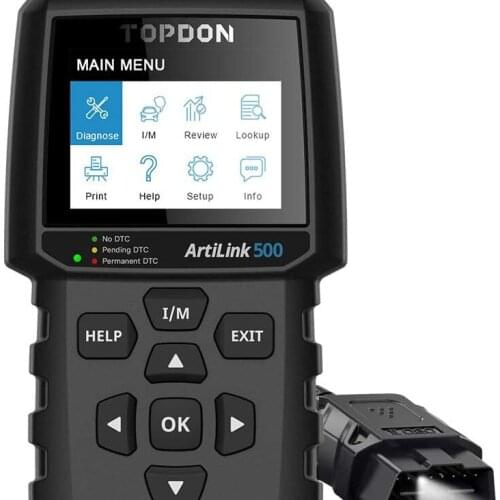 2021 Newese OBD2 Scanner TOPDON AL500 Code Reader Check Engine Light Scan Tool Full OBD2