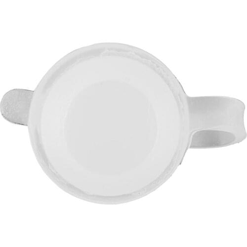 New 50Pcs Drink Water Can Jar Lid Silicone Grommet Straw Hole Attached Stopper Plug