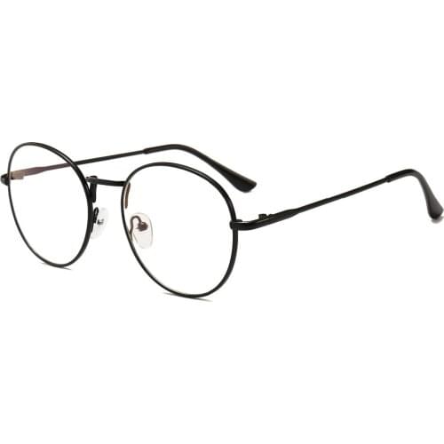 New men Anti-blue rays glasses round metal frames for women retro optical glasses frame Computer Radiation Resistant Glasses