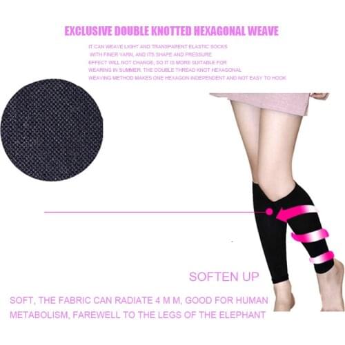 Newly Sports Calf Compression Sleeve Leg Pussure Socks for Running Fitness Women Men BN99