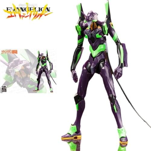 Original Kotobukiya KP405R 1/400 EVA-01 EVA Night Combat Pvc Collection Model Toy Anime Figure Toys for Kids