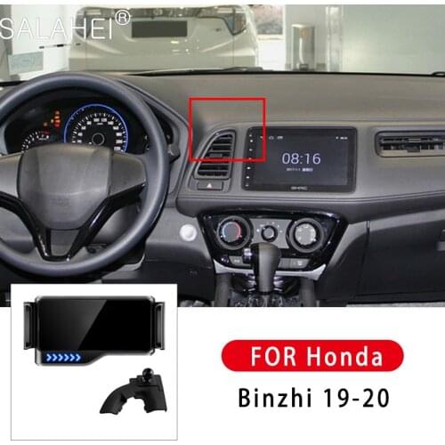 Suitable For Honda Binzhi 2019 2020 Auto Parts Car Electric Mobile Phone Holder Car Navigation Bracket Air Outlet Gravity Mount