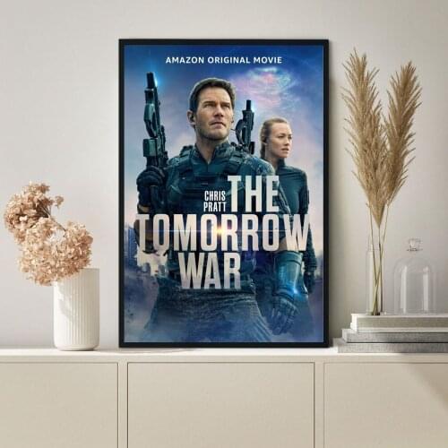 The Tomorrow War Movie Poster Canvas Print Art Wall Painting Home Decoration Gift