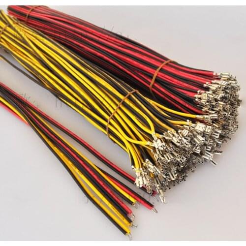 Pure Copper Speaker Terminal Cable Car Speaker Plug Wire Speaker Wiring Sheath Terminal 0.5 Square Copper Wire 35cm Long