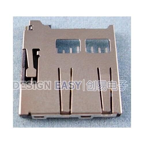 Push-push micro TF/SD memory card socket
