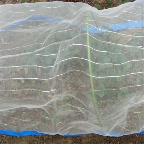 150*600cm Anti Bird Net Silver Wire Edging Vegetable Garden Insect Mosquito Orchard Planting Reusable Horticultural Protection