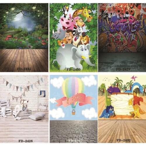 ZHISUXI Vinyl Custom Photography Backdrops Prop birthday+baby Theme Photography Background #0059