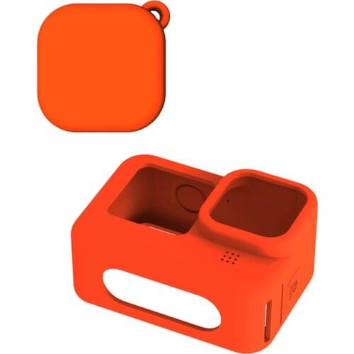 High-quality Camera Silicone Cover Camera Silicone Cover Set For GoPro Hero 9 Sports Cameras Black White Orange Red
