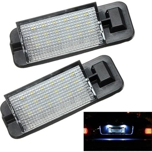 2pcs LED Number License Plate Light Lamp For BMW E36 3 Series 1992 1993 1994 1995 1996 1997 1998