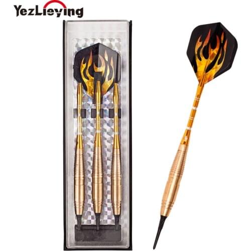 3pcs/Box High quality Professional 20g steel, copper, aluminum shaft Soft tip dart toys to throw on dart boards dongye013