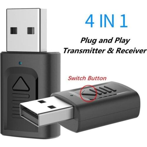 AptX Low Latency LONG RANGE APTX LL USB Bluetooth 5.0 Transmitter For TV Wireless USB /3.5mm AUX/2 RCA Audio Adapter For PS4 PC