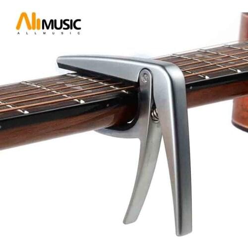 Aroma AC-02 Silver Metal Classic Guitar Capo Silicone Cushion Dimension
