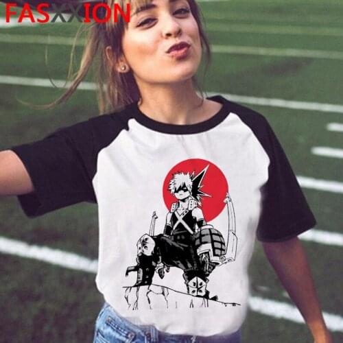 Boku No Hero Academia Himiko Toga t-shirt top tees men grunge streetwear harajuku kawaii couple clothes t-shirt white t shirt