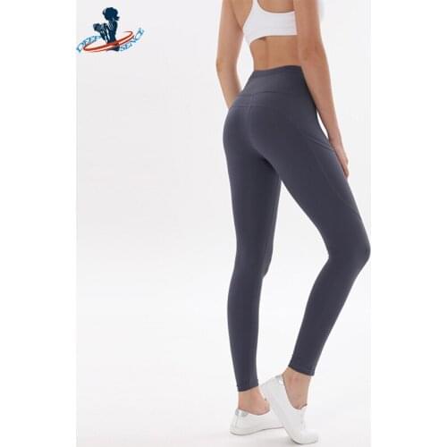 DEEPSENCE Leggings For Fitness Seamless Gym With Pockets Athletic Yoga Pants Women Sport Suit Stretch Workout Running Clothing