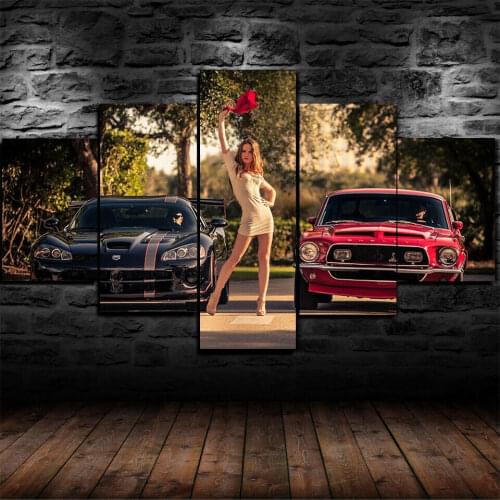 1978 Luxury car 935 936 RAC 5 Panel Canvas Picture Print Wall Art Canvas Painting Wall Decor for Living Room Poster No Framed