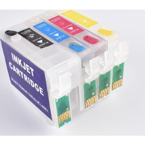 BLOOM compatible T1431 -T1434 refillable ink cartridge for epson ME Office 82WD 85ND 900WD 940FW 960FWD WF-3531 WF-3541 printer